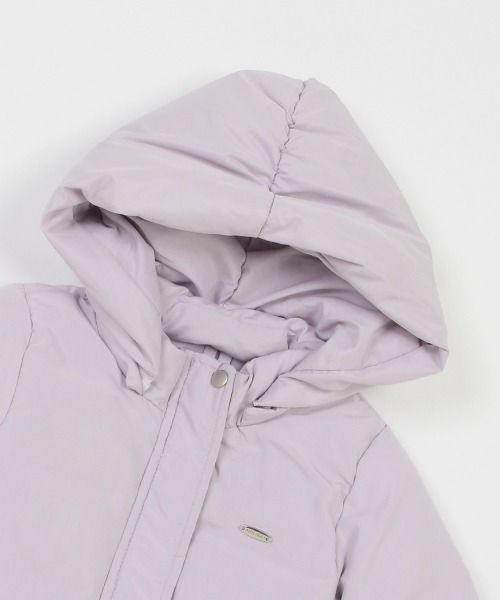 petit main（プティマイン）の「ペプラムダウンジャケット（ブルゾン・キッズ・ラベンダー/ライトベージュ/ネイビー・110cm/120cm/130cm/80ｃｍ/90cm/100cm）」の15枚目の写真