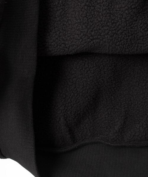 WEGO（ウィゴー）の「WEGO/バイカラーフリースグラフィックプルパーカー（パーカー・メンズ・ブラック/オフホワイト・MEDIUM/LARGE）」の22枚目の写真