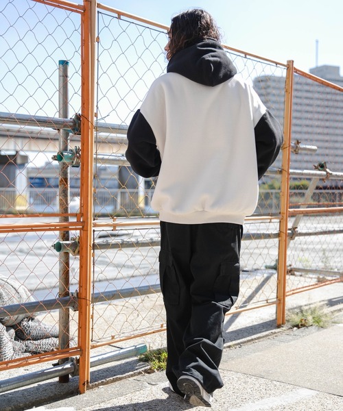 新品　hug your skin ウィンドブレーカー　パーカー　wishcore ONCILY パーカー 「 × WISH FOR EVER 」HEART COLLAB FULL-ZIP