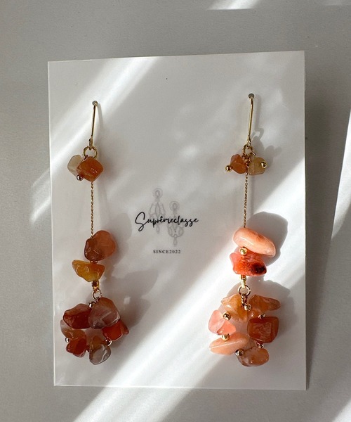 CERCA（チェルカ）の「Supreme classe/shimmer(両耳用）（ピアス（両耳用）・レディース・ホワイト/ブラック/ブラウン/ブルー/その他1/パープル/その他・FREE）」の11枚目の写真