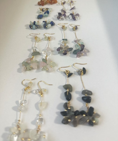 CERCA（チェルカ）の「Supreme classe/shimmer(両耳用）（ピアス（両耳用）・レディース・ホワイト/ブラック/ブラウン/ブルー/その他1/パープル/その他・FREE）」の15枚目の写真