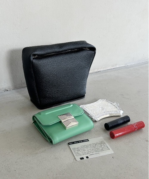 thank U more（サンキューモア）の「２WAY エコレザーワンショルダーミニＢＡＧ（ショルダーバッグ・レディース・ブラック/アイボリー・FREE）」の14枚目の写真