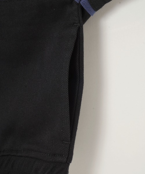 X-girl（エックスガール）の「RACING JACKET（ブルゾン・レディース・ブラック/ネイビー・M/S）」の11枚目の写真