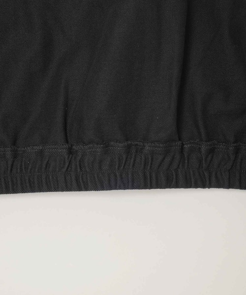 X-girl（エックスガール）の「RACING JACKET（ブルゾン・レディース・ブラック/ネイビー・M/S）」の14枚目の写真