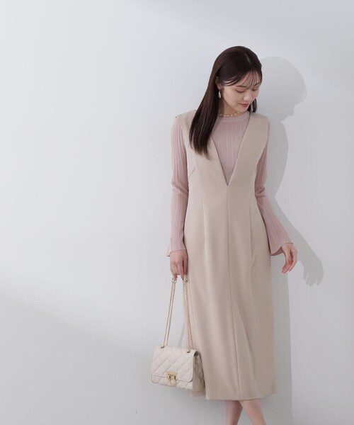 PROPORTION BODY DRESSING（プロポーションボディドレッシング）の「ランダムリブシアーフレアスリーブニット / 1214170105（ニット/セーター・レディース・ブラック/ピンク/ホワイト系その他・FREE）」の22枚目の写真