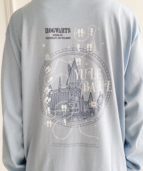 tシャツ HarryPotter/YULEBALL/ユールボール/HOGWARTS/ロングスリーブTシャツ/ハリー・ポッター/ハリポタ/映画/アッシュ キャラチョイ tシャツ HarryPotter/YULEBALL/ユールボール