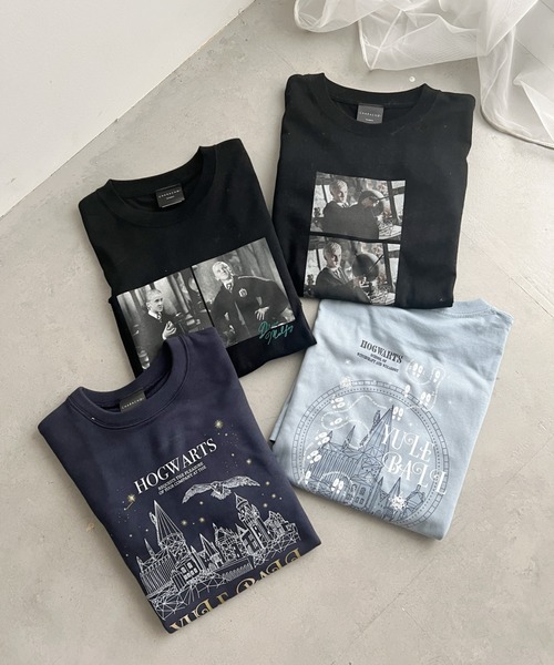 tシャツ HarryPotter/YULEBALL/ユールボール/HOGWARTS/ロングスリーブTシャツ/ハリー・ポッター/ハリポタ/映画/アッシュ キャラチョイ tシャツ HarryPotter/YULEBALL/ユールボール