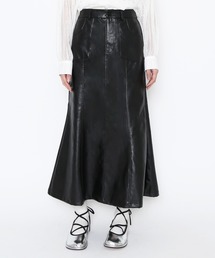 PUNYUS | フェイクレザーマーメイドスカート(スカート)