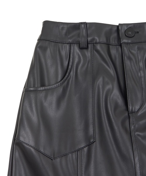 PUNYUS（プニュズ）の「合皮マーメイドスカート（スカート・レディース・ブラック・4/3/2/1）」の4枚目の写真