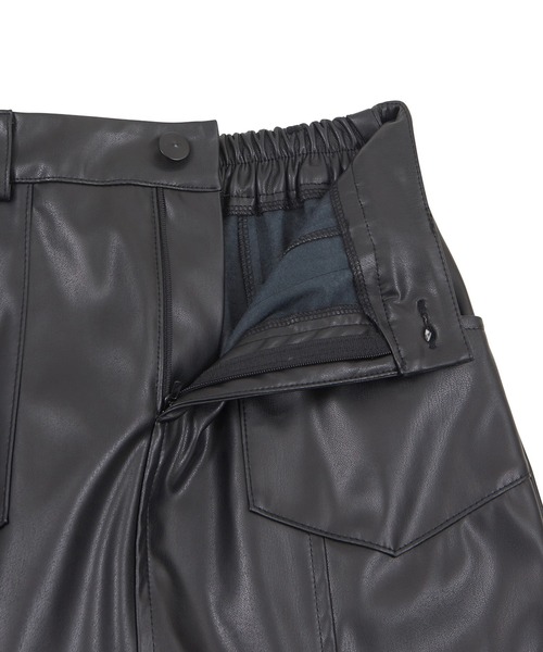 PUNYUS（プニュズ）の「合皮マーメイドスカート（スカート・レディース・ブラック・4/3/2/1）」の5枚目の写真