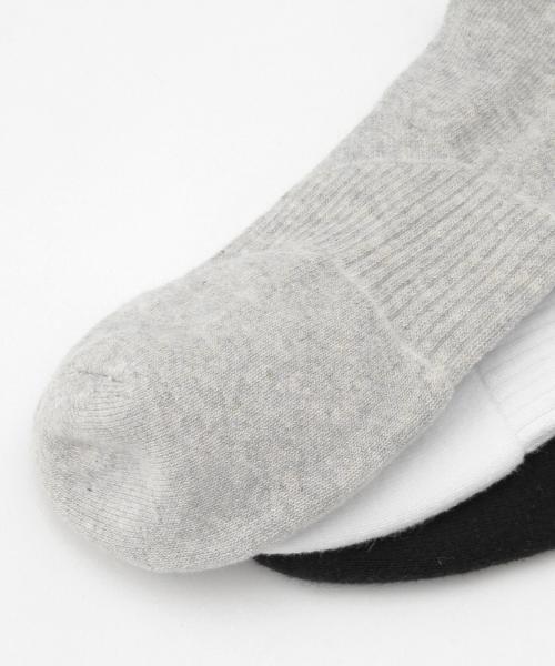 NIKE（ナイキ）の「NIKE / 3P クォーター ソックス（ソックス/靴下・メンズ・その他1/ホワイト・ONE SIZE）」の6枚目の写真