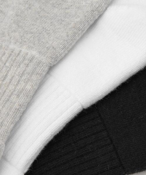 NIKE（ナイキ）の「NIKE / 3P クォーター ソックス（ソックス/靴下・メンズ・その他1/ホワイト・ONE SIZE）」の7枚目の写真