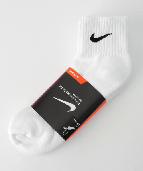 NIKE（ナイキ）の「NIKE / 3P クォーター ソックス（ソックス/靴下・メンズ・その他1/ホワイト・ONE SIZE）」の11枚目の写真