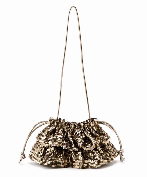 【セール】【Casselini】フリルスパンコールショルダーバッグ 234-110520（ショルダーバッグ）｜Casselini（キャセリーニ）