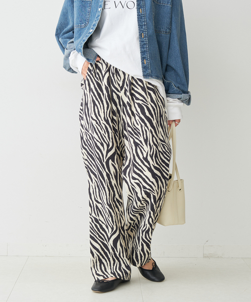 Spick & Span｜《WEB限定追加2》サテンイージーパンツ | Rakuten