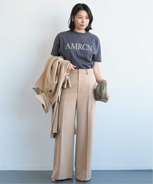 ドゥーズィエムクラス　ワイルドパンツ Deuxieme Classe（ドゥーズィエムクラス）の「タックワイド