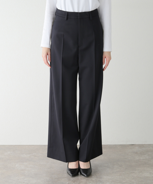 ドゥーズィエムクラス ウールワイドパンツ Deuxieme Classe（ドゥーズィエムクラス）の「*GABARDINE ワイド