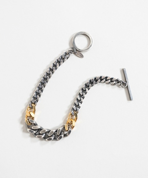 Iroquois(イロコイ)の「IROQUOIS イロコイ / CASCADE BRACELET シルバー925チェーンブレスレット / 876100(ブレスレット・メンズ・アンティークシルバー・FREE)」の7枚目の写真