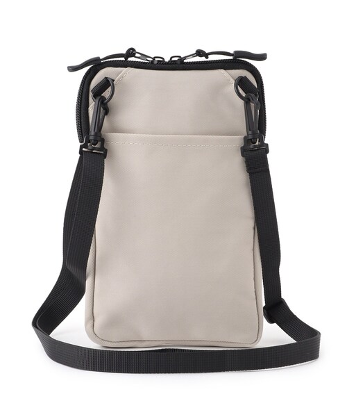 ITS'DEMO（イッツデモ）の「◆【ポケ4／撥水／ユニセックスOK／お出かけにおススメ】ナイロンスマホショルダー（ショルダーバッグ・レディース・ブラック/ライトベージュ/パープル・00）」の10枚目の写真