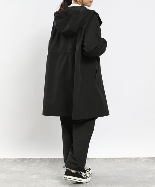 GLOBAL WORK Smile Seed Store（グローバルワーク スマイルシードストア）の「撥水ＵＶロングブルゾン/994483（ブルゾン・レディース・ブラック/アイボリー・MEDIUM/LARGE/X-LARGE/SMALL）」の8枚目の写真