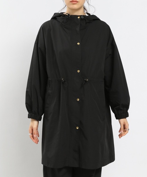 GLOBAL WORK Smile Seed Store（グローバルワーク スマイルシードストア）の「撥水ＵＶロングブルゾン/994483（ブルゾン・レディース・ブラック/アイボリー・MEDIUM/LARGE/X-LARGE/SMALL）」の12枚目の写真