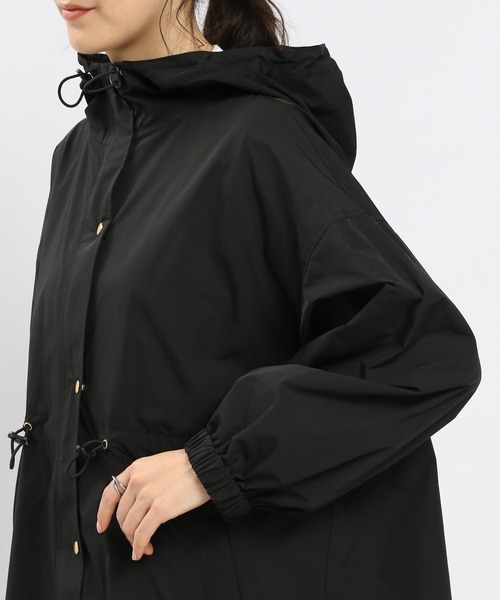 GLOBAL WORK Smile Seed Store（グローバルワーク スマイルシードストア）の「撥水ＵＶロングブルゾン/994483（ブルゾン・レディース・ブラック/アイボリー・MEDIUM/LARGE/X-LARGE/SMALL）」の18枚目の写真