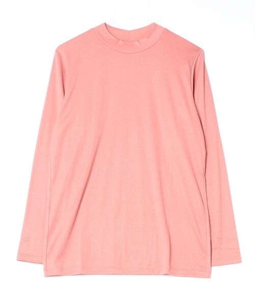 セール】PAGE ONE ガーゼフライスハイネック長袖Tシャツ（T