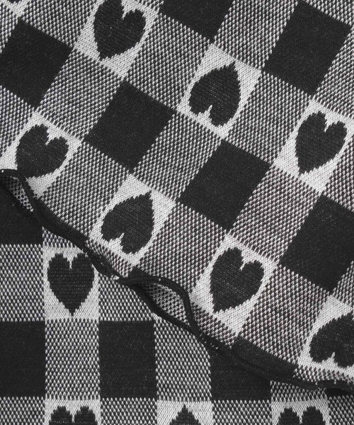 LOWRYS FARM(ローリーズファーム)の「ハートカットジャガードフレアパンツ 107986(その他パンツ・キッズ・ブラック/ブルー/レッド・140cm/130cm/120cm/110cm/150cm)」の9枚目の写真