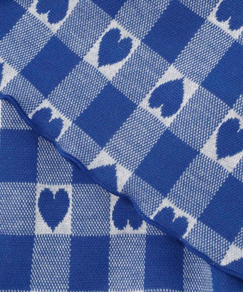 LOWRYS FARM(ローリーズファーム)の「ハートカットジャガードフレアパンツ 107986(その他パンツ・キッズ・ブラック/ブルー/レッド・140cm/130cm/120cm/110cm/150cm)」の4枚目の写真