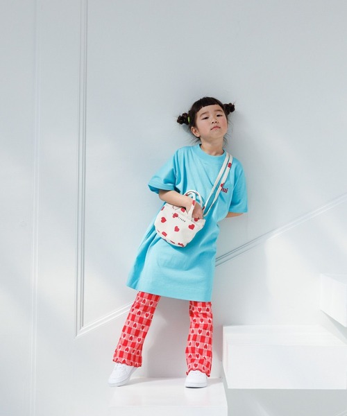 LOWRYS FARM(ローリーズファーム)の「ハートカットジャガードフレアパンツ 107986(その他パンツ・キッズ・ブラック/ブルー/レッド・140cm/130cm/120cm/110cm/150cm)」の12枚目の写真