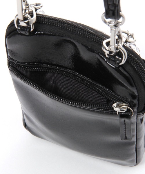 LOWRYS FARM（ローリーズファーム）の「ハンドルストラップツキバック　100168（ショルダーバッグ・レディース・ブラック/アイボリー/グレー・FREE）」の10枚目の写真