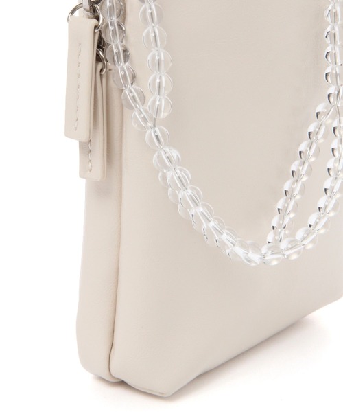 LOWRYS FARM（ローリーズファーム）の「ハンドルストラップツキバック　100168（ショルダーバッグ・レディース・ブラック/アイボリー/グレー・FREE）」の12枚目の写真