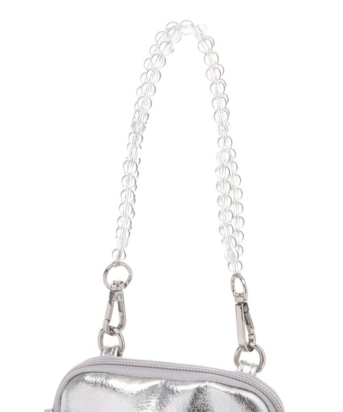 LOWRYS FARM（ローリーズファーム）の「ハンドルストラップツキバック　100168（ショルダーバッグ・レディース・ブラック/アイボリー/グレー・FREE）」の14枚目の写真