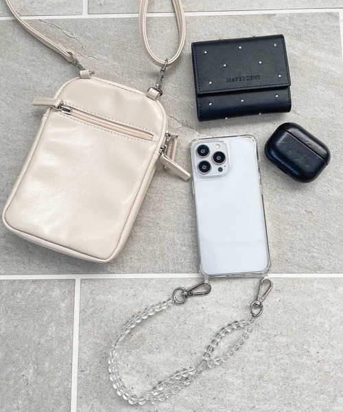 LOWRYS FARM（ローリーズファーム）の「ハンドルストラップツキバック　100168（ショルダーバッグ・レディース・ブラック/アイボリー/グレー・FREE）」の17枚目の写真