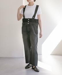 ear PAPILLONNER | 《セットアップ可》デニムサロペット【SUM1 STYLE(スミスタイル)】(サロペット/オーバーオール)