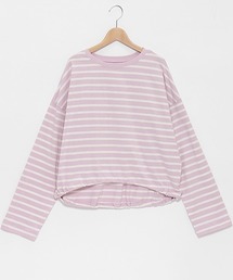 【LADIES】ボーダーロングスリーブT