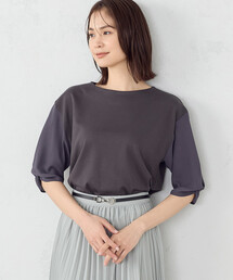 とろみスリーブ Tシャツ