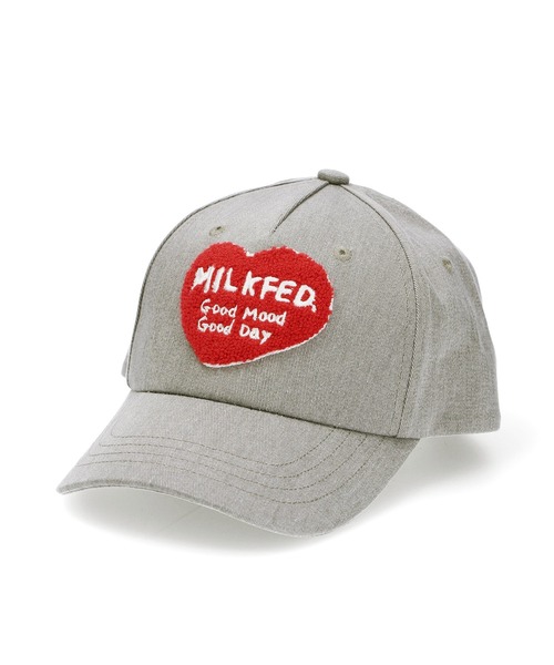 MILKFED.（ミルクフェド）の「G.M.G.D EMBROIDERED CAP（キャップ・レディース・グレー/ブルー/ピンク・ONE SIZE）」の2枚目の写真