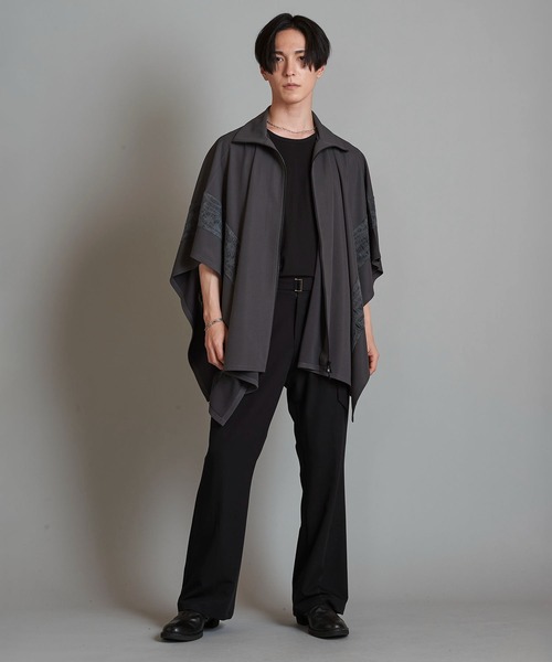 NO ID.（ノーアイディ）の「ラダリングZIPポンチョ（ポンチョ）」 - WEAR
