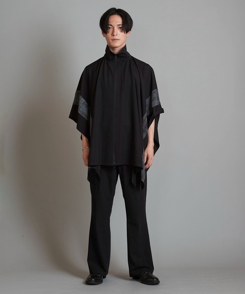 NO ID.（ノーアイディ）の「ラダリングZIPポンチョ（ポンチョ）」 - WEAR