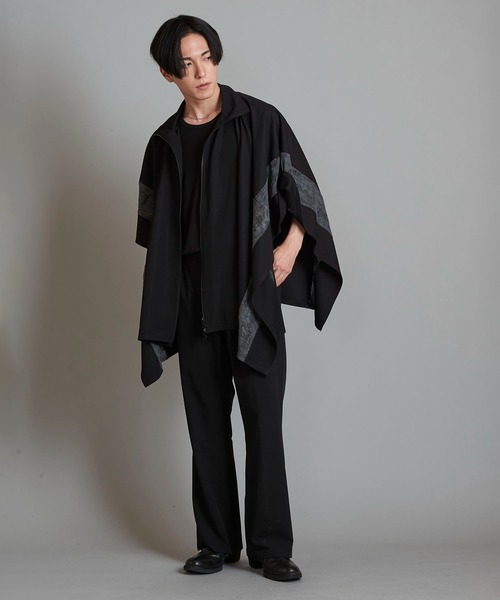 NO ID.（ノーアイディ）の「ラダリングZIPポンチョ（ポンチョ）」 - WEAR