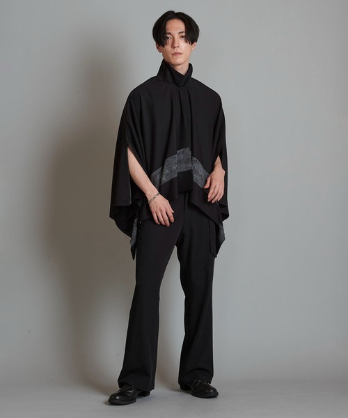 NO ID.（ノーアイディ）の「ラダリングZIPポンチョ（ポンチョ）」 - WEAR