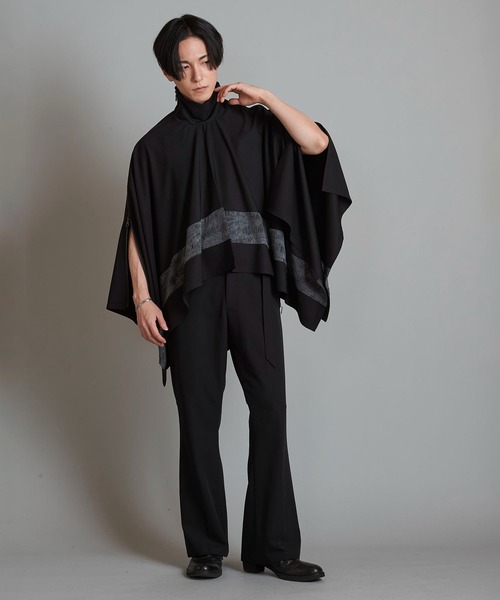 NO ID.（ノーアイディ）の「ラダリングZIPポンチョ（ポンチョ）」 - WEAR