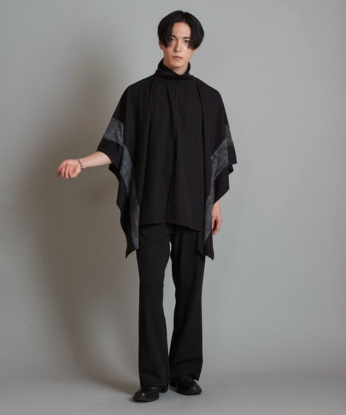 NO ID.（ノーアイディ）の「ラダリングZIPポンチョ（ポンチョ）」 - WEAR