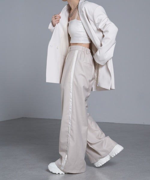 RAY CASSIN（レイカズン）の「レースアップダッドスニーカー（スニーカー・レディース・ブラック/ホワイト・SMALL/MEDIUM/LARGE）」の9枚目の写真