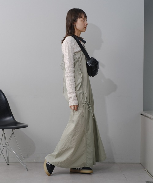 Kastane（カスタネ）の「クラッシュジャガードプルオーバー（Tシャツ/カットソー・レディース・ライム/アイボリー/ブラック・FREE）」の6枚目の写真