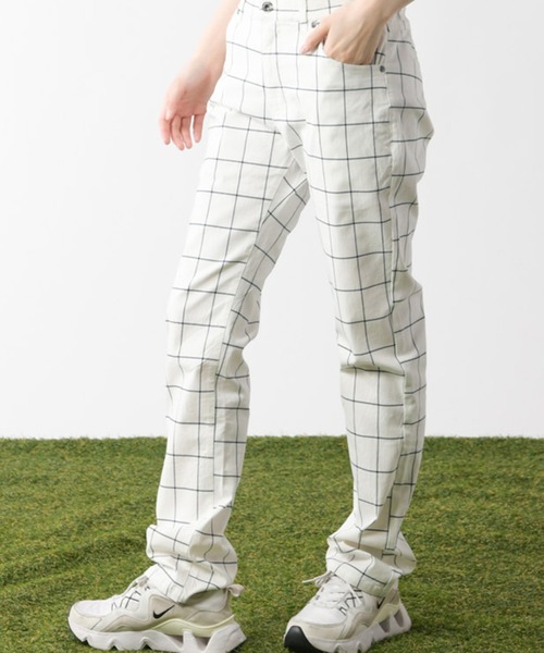 Relation(リレーション)の「総柄カツラギ/スーパーストレッチチェックパンツ(チノパンツ・メンズ・グレー系その他2/ブラック系その他/グレー系その他/ネイビー系/ベージュ系その他/ホワイト系その他/ブラック系その他3/カモフラージュ/ネイビー系1/ブラック系その他4/ホワイト系/ブラック系その他2/ブラック系その他5・X-LARGE/LARGE/XX-LARGE/MEDIUM/4/3/5/1/2)」の15枚目の写真
