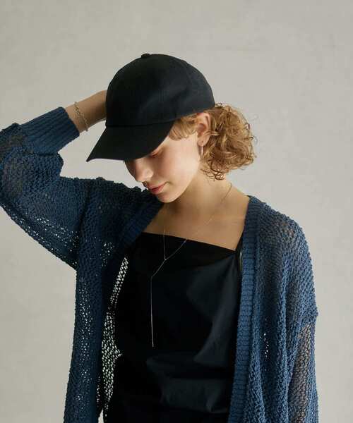 URBAN RESEARCH（アーバンリサーチ）の「リネンCAP（キャップ・レディース・ホワイト/ブラック/ベージュ系その他・FREE）」の19枚目の写真