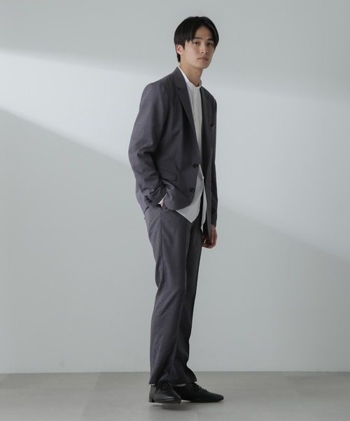 セール】「N TROUSERS」サマーウールTWストライプパンツ