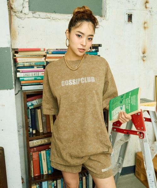 tシャツ AINA - タイダイ刺繍セットアップ　made in INTER FACTORY レディース メンズ AINA - タイダイ刺繍セットアップ made in INTER FACTORY（T